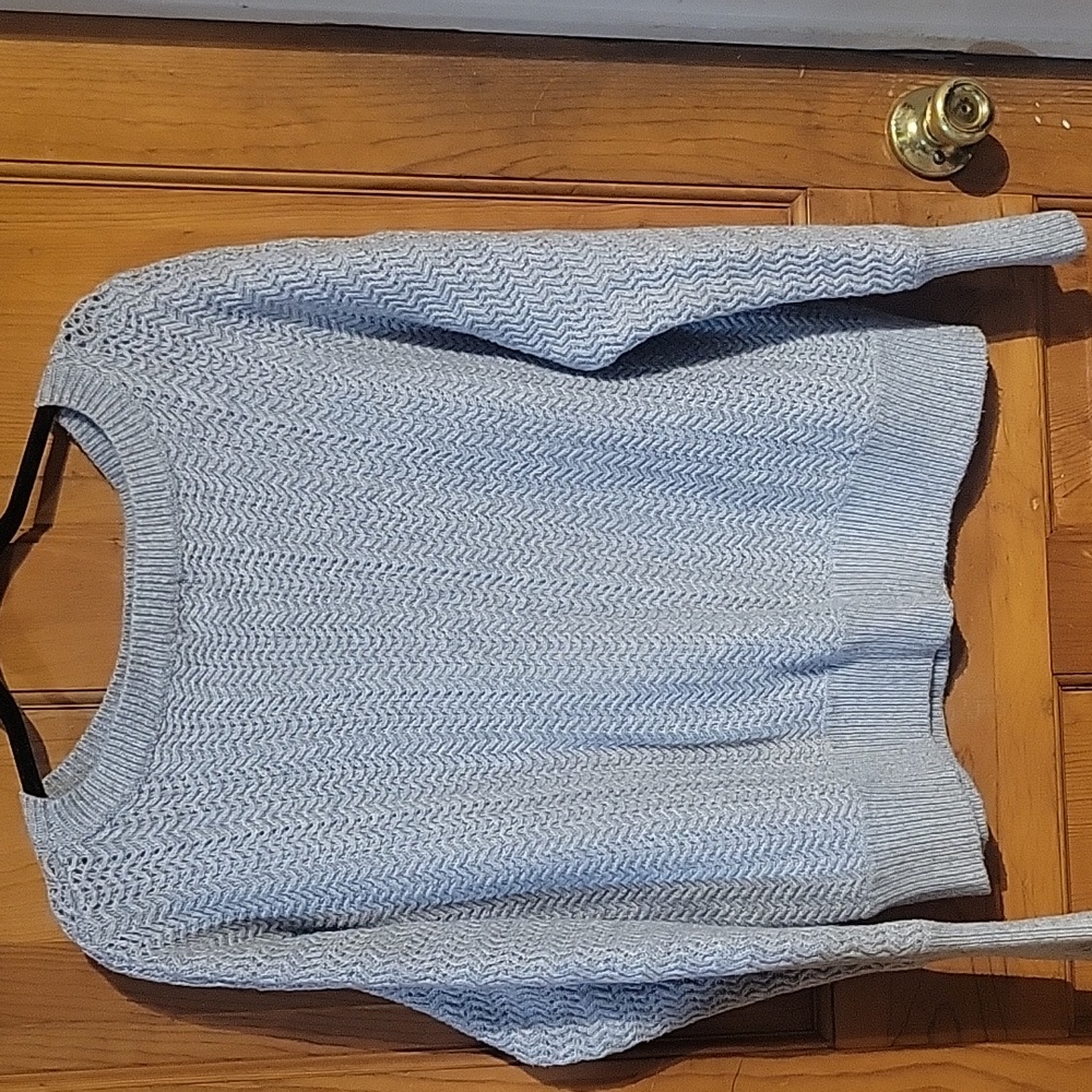 Light Gray Women's Sweater - Picture 3 of 3